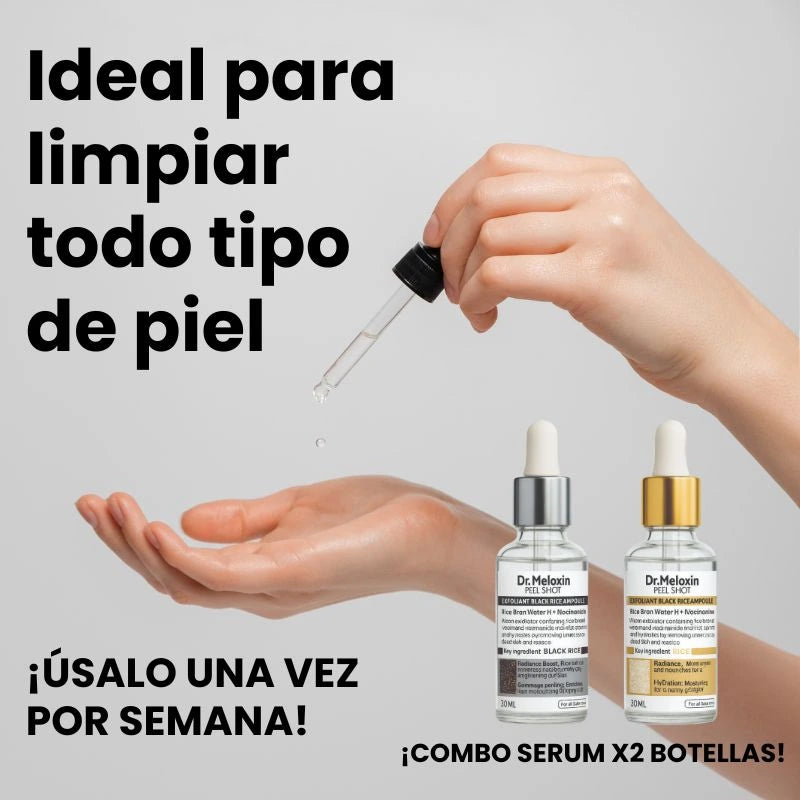 Dr. Melaxin® - Serum de Arroz Blanco y Negro 30ml