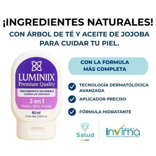 Luminiix® - Eliminador de Verrugas