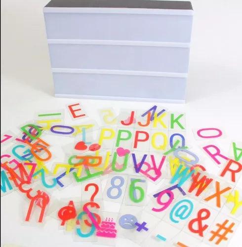 LumiText ® - Tablero Lámpara Rgb Letras Mensajes