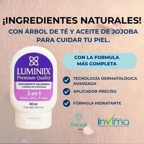 Luminiix® - Eliminador de Verrugas