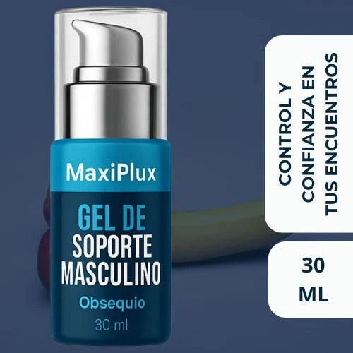 MaxiPlux® Combo – Gomitas Próstata + Gel de Soporte Masculino