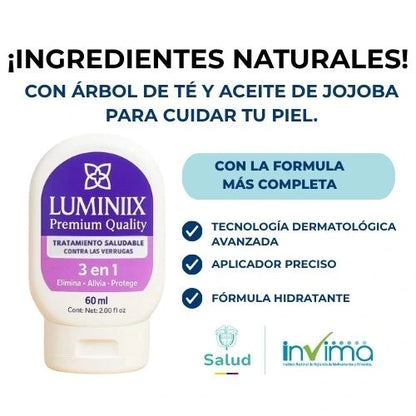 Luminiix® - Eliminador de Verrugas