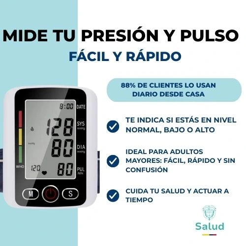 Tensiómetro Digital con Altavoz en Español®