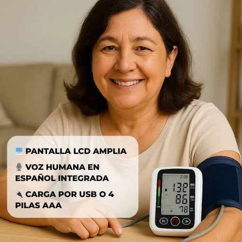 Tensiómetro Digital con Altavoz en Español®