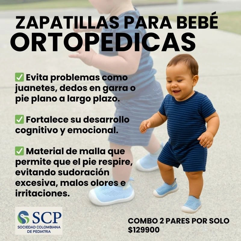 Zapatillas para bebé Ergonómicas®