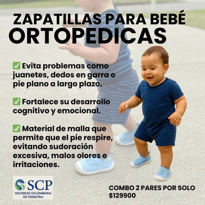 Zapatillas para bebé Ergonómicas®